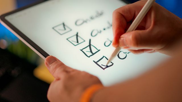a checklist
